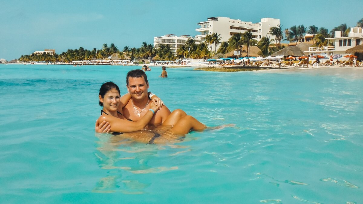 Playa Norte - the island's most popular beach
