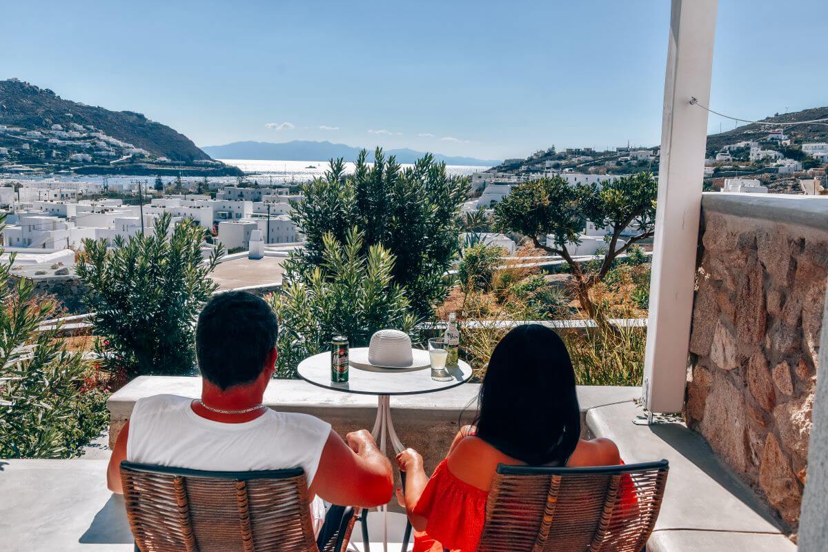 OSOM Resort Mykonos - terrace