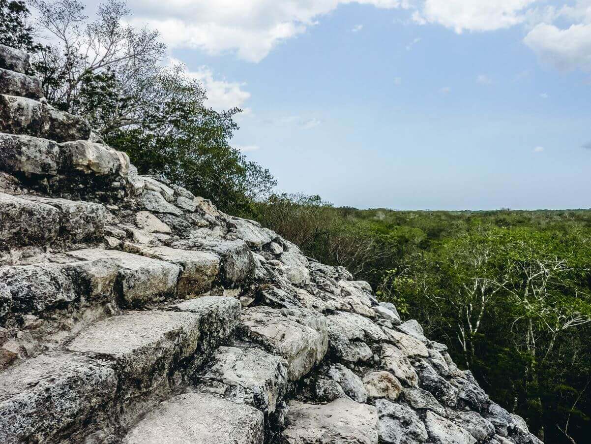 Coba ruins Mexico - climbing pyramid reopens in 2025