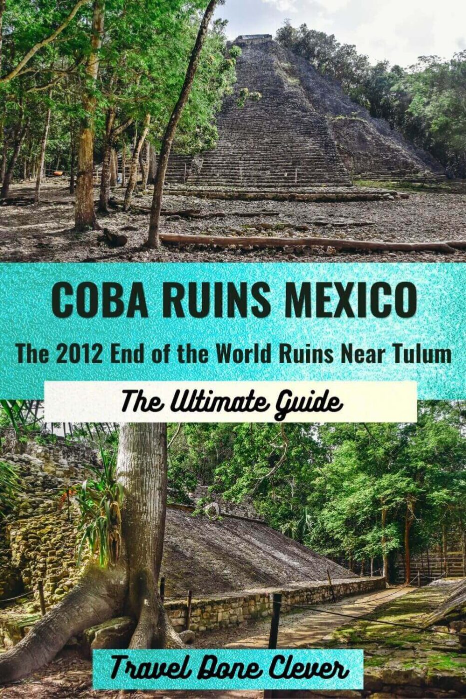 coba ruins mexico - self guided tour