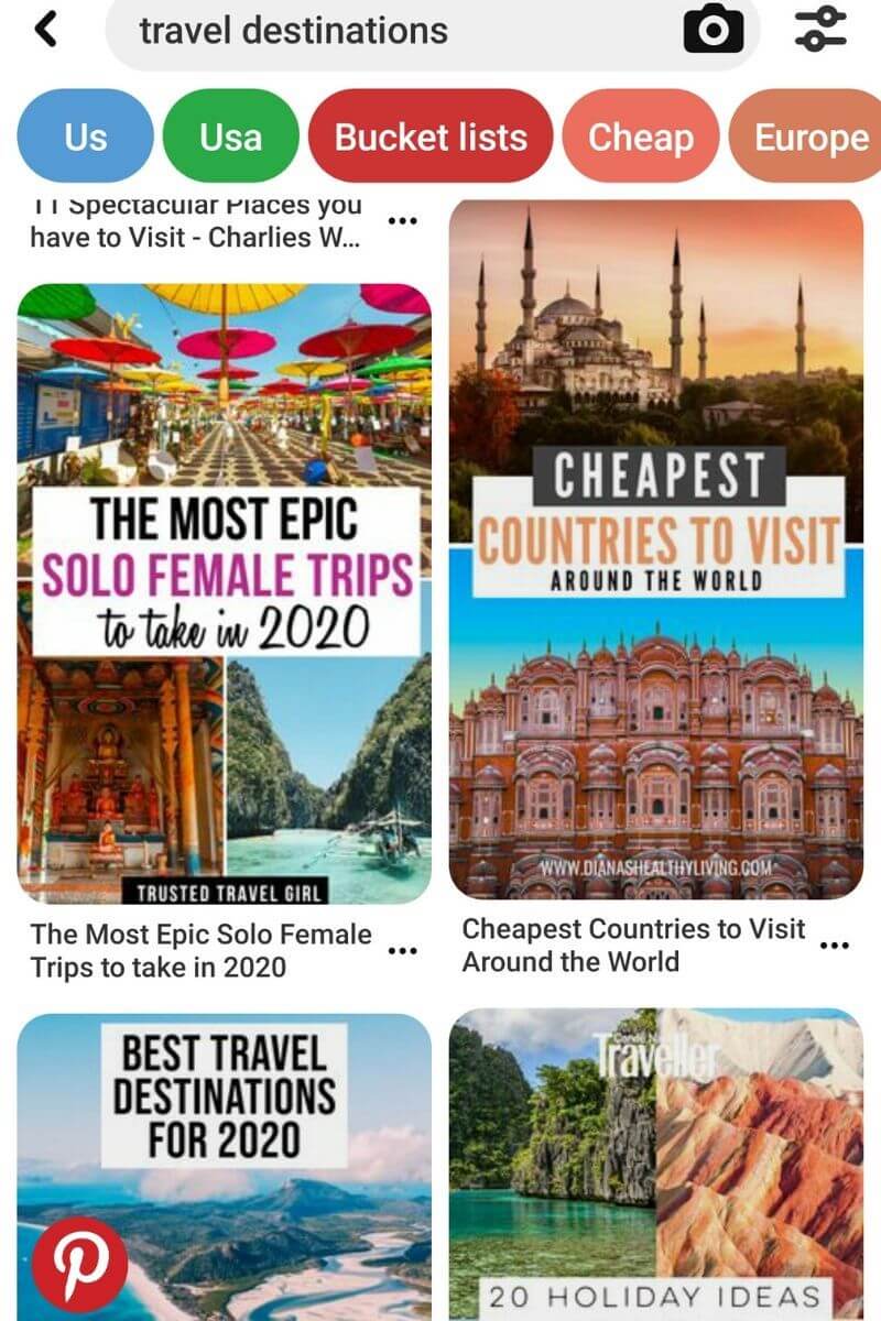 how to fuel wanderlust - Pinterest inspiration