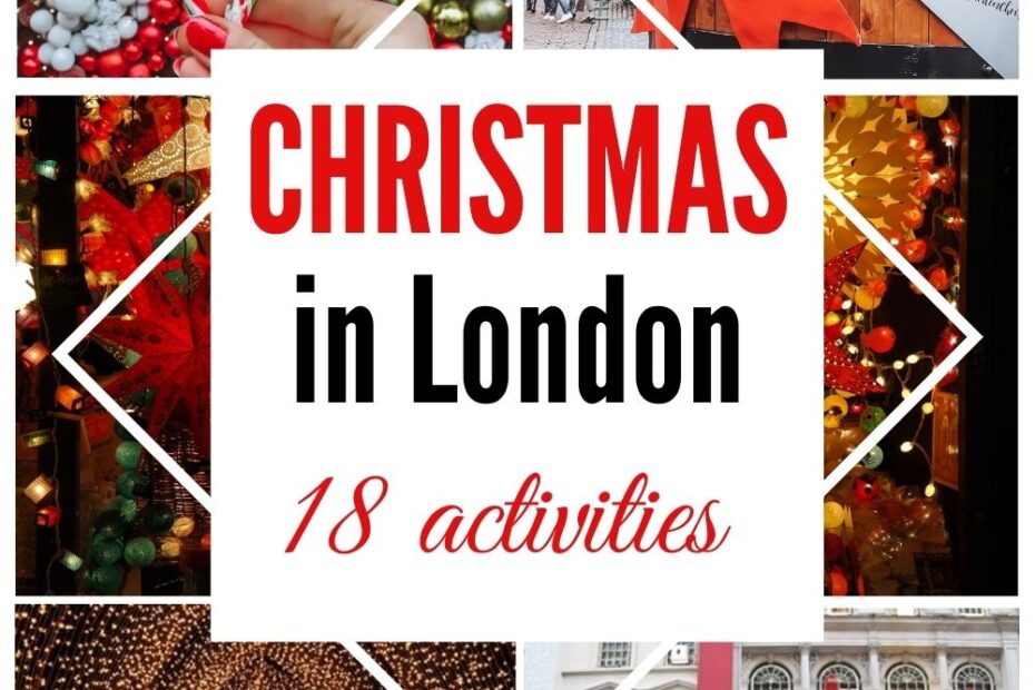 Make your Christmas in London as magical as possible. Visit the top 18 best festive attractions and Chrismassy spots in London to get into the festive spirit!