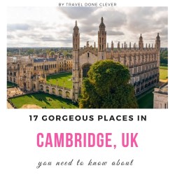 best things to do in Cambridge in England