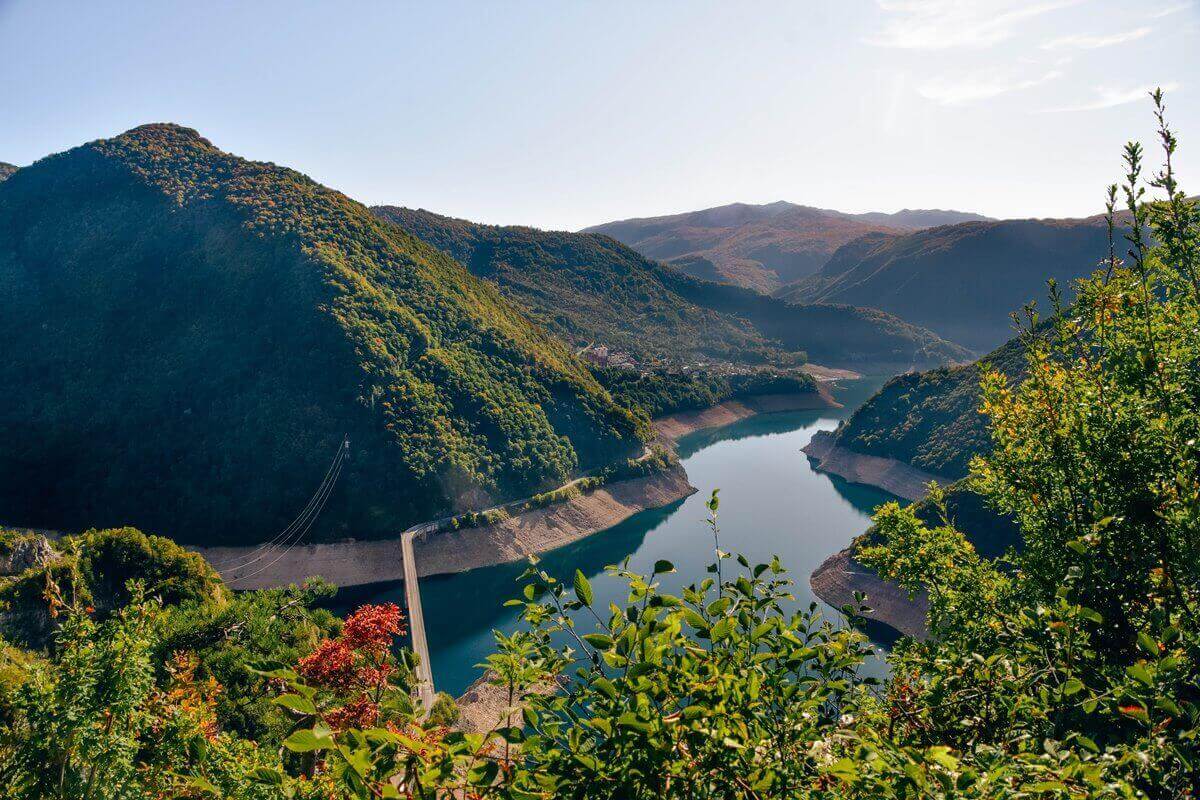unique things to do in Montenegro - Piva Lake