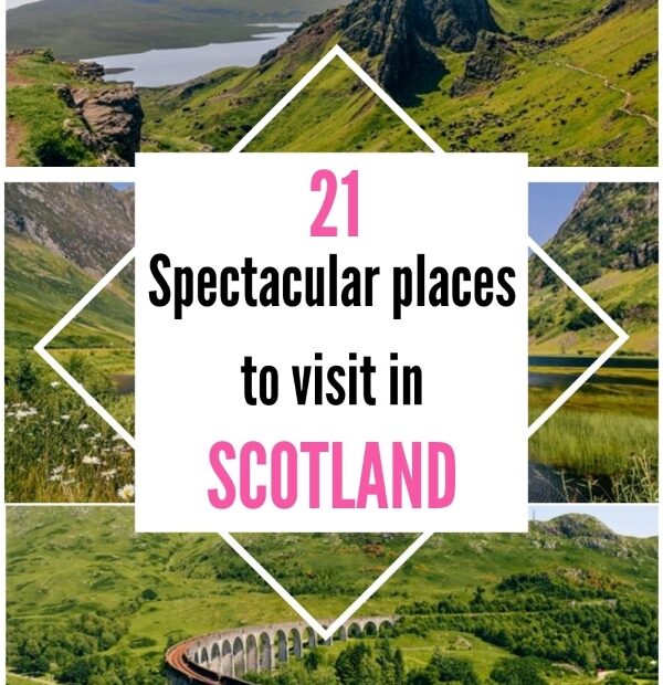 Discover 21 spectacular places to visit in Scotland. Hidden attractions, cool sights and the best things to do in Scotland.