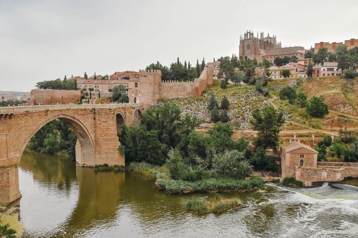 Toledo Spain - Puente de San Martin