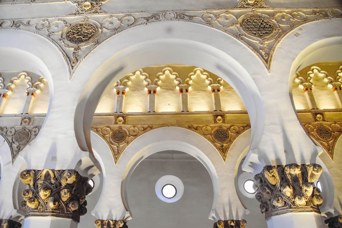 The Santa Maria La Blanca synagogue