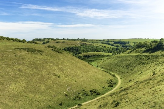 places to visit in East Sussex: The Devil's Dyke is one of the best places to visit in East Sussex because it's the longest, deepest and widest' dry valley' in the United Kingdom. This unique valley is a popular area for walking because it is a part of the South Downs National Park.
