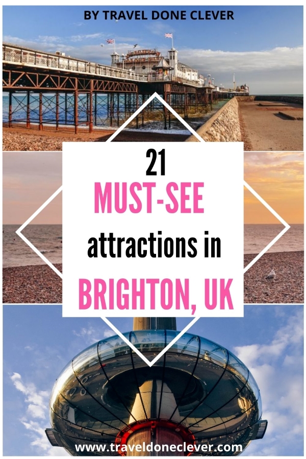 What are the top attractions in Brighton in England? Read this post and discover the best things to do in Brighton (popular and unique attractions) according to the locals.