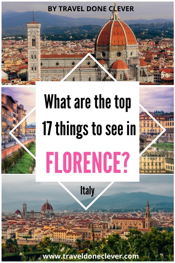What are the 17 top things to do in Florence?