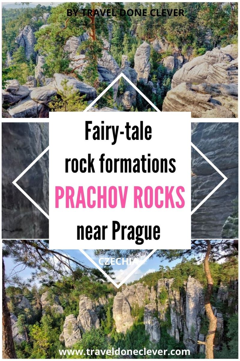 You can pinch yourself, but the Prachov Rocks in the Czech Republic are real. The gorgeous Prachov Rocks are one of the most beautiful regions in Czechia. Find out how to discover this famous UNESCO Geopark on a day trip from Prague, the Czech Republic..