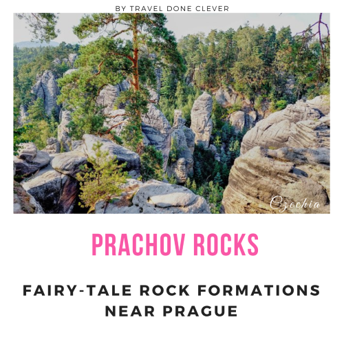 prachov rocks czech republic: a day trip from Prague to Prachov Rocks