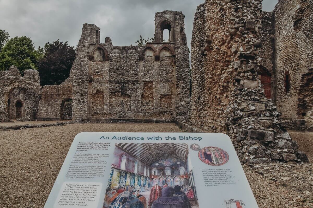 things to do in Winchester: It is also worth visiting Wolvesey Castle. Even though it is in ruins, visiting Wolvesey Castle is one of the best things to do in Winchester. The peaceful ruins were once a fortified palace of one of the most powerful men in the area. Medieval and Tudor monarchs frequently visited it in the past. Even Queen Mary and Philip II of Spain held their wedding breakfast in Wolvesey Castle in the 16th century.