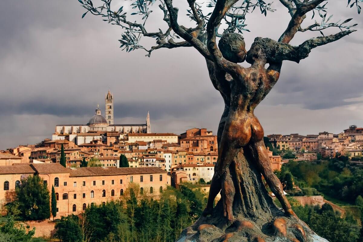 Romantic cities in Europe - Siena, Italy