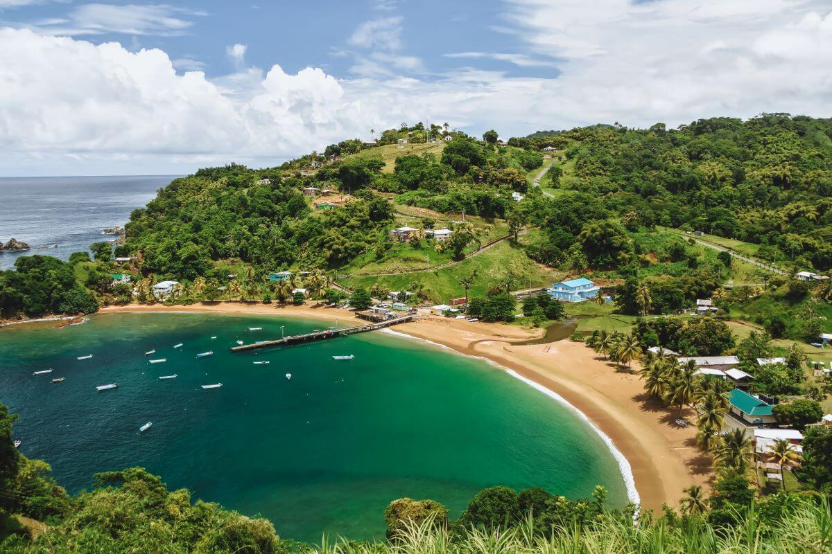 Parlatuvier Bay is not just any beach. It comes with a surprise: it’s a beach with a river!