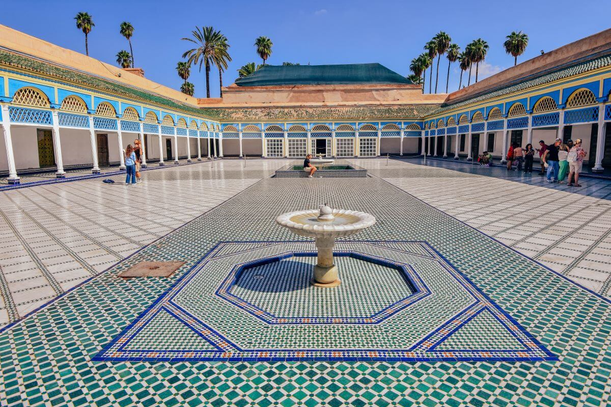Bahia Palace - Grand courtyard