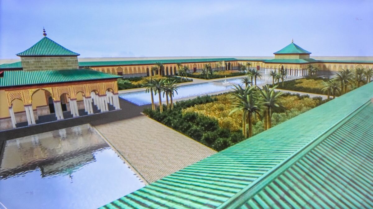 El Badi Palace reconstruction
