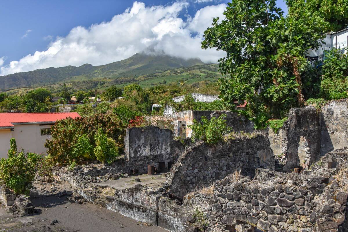 unique things to do in Martinique - Saint Pierre after eruption 