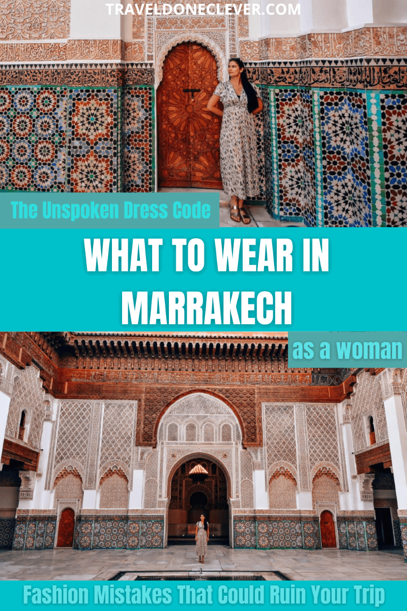 what to wear in Marrakech 