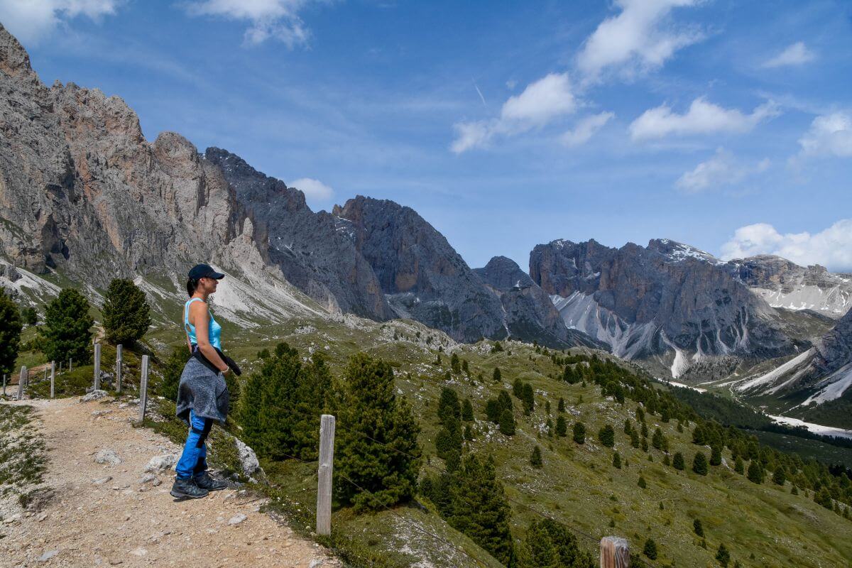 Puez Odle Nature park - UNESCO Dolomites viewpoint walk