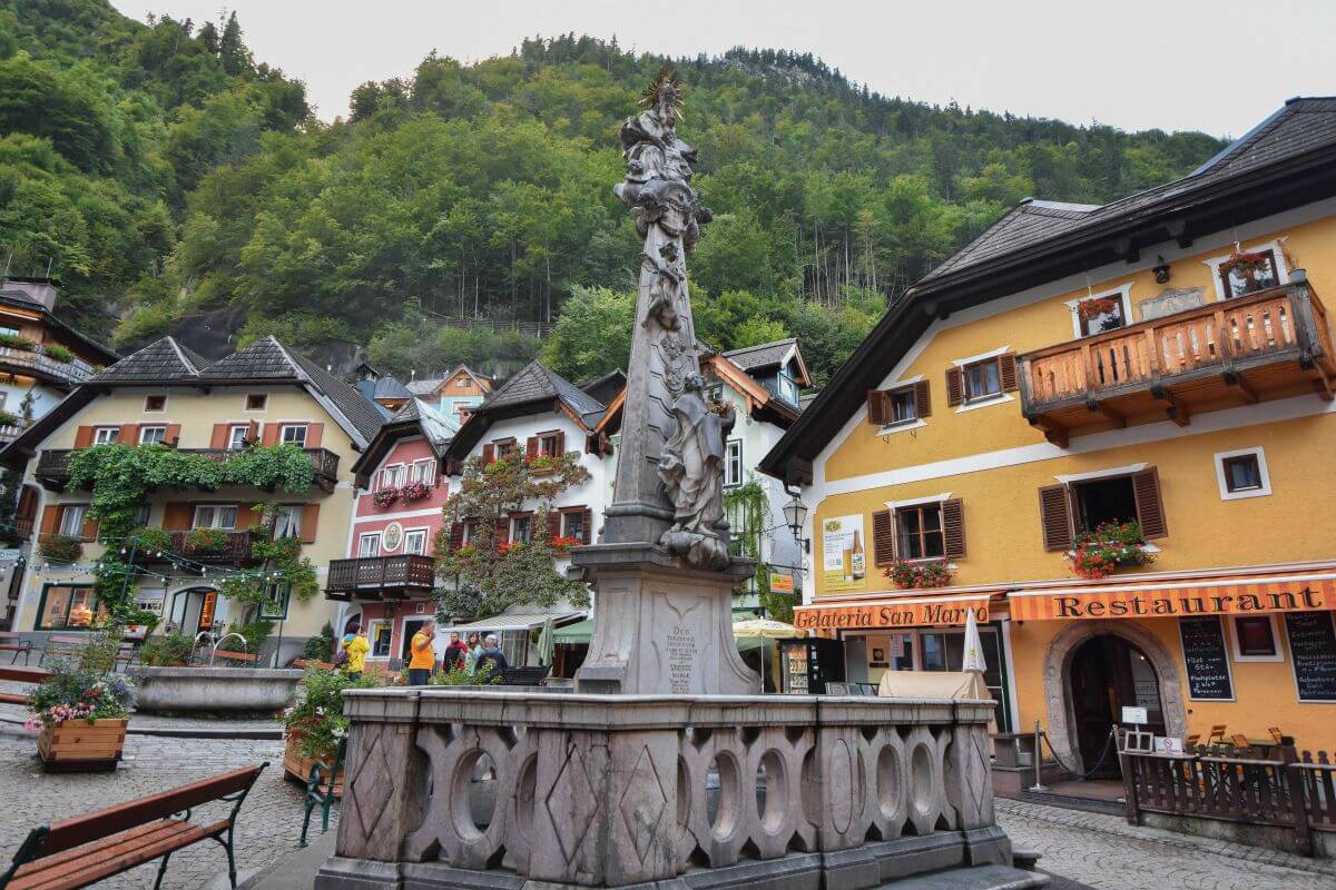 Hallstatt - Trinity Column, Market Square