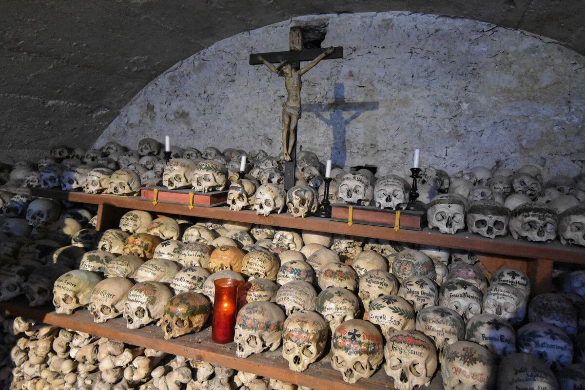 unique things to do in Hallstatt - Ossuary