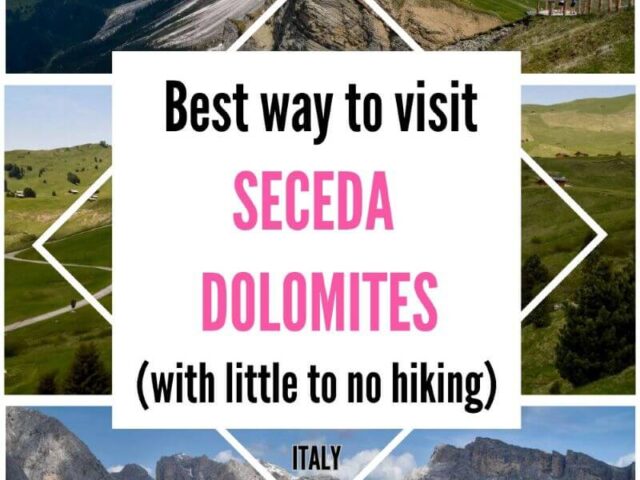 Best way to visit Seceda (Dolomites) with minimal hiking