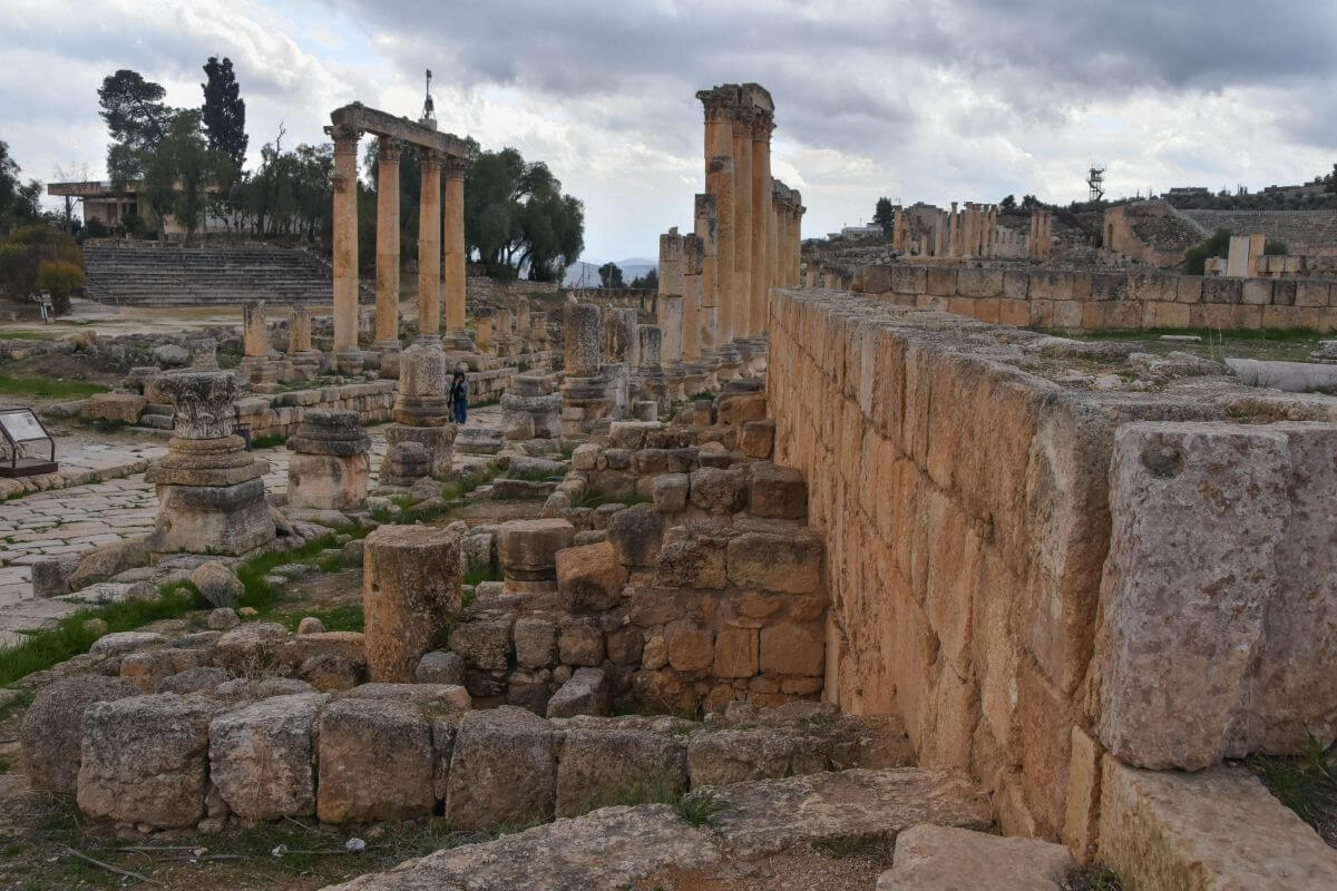 Jerash ruins Jordan