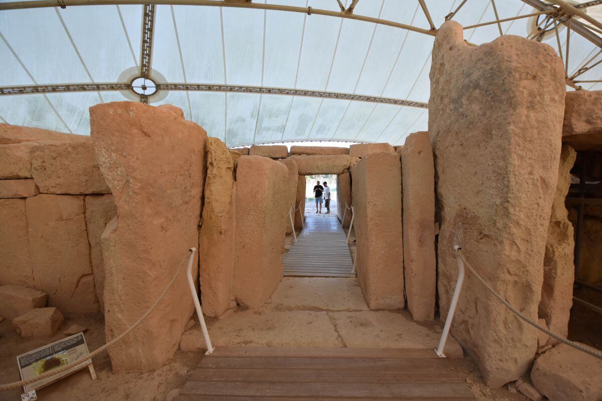 Hagar Qim - temple Door