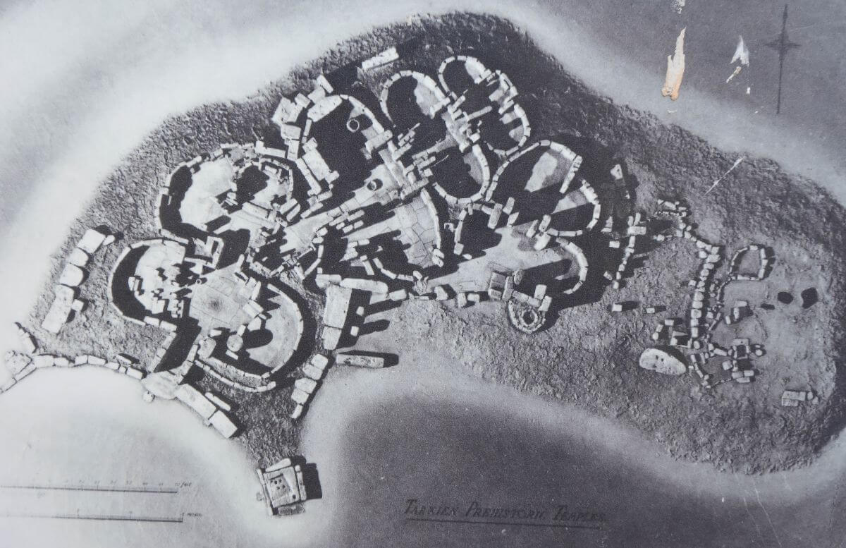 Tarxien temples - plan