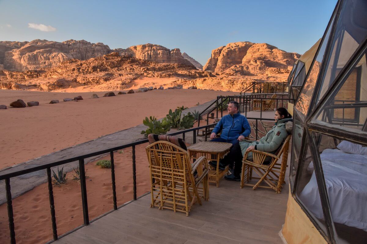 winter stay at Wadi Rum Magic Luxury Camp