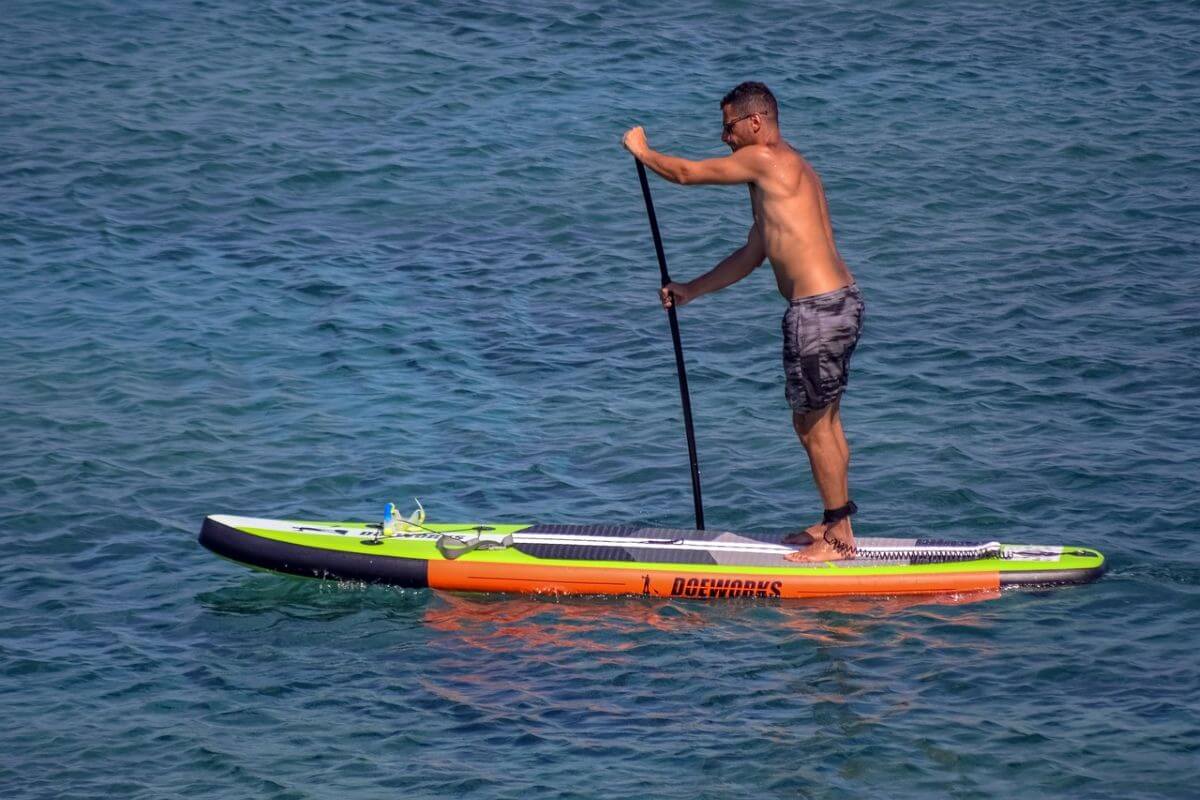 paddleboarding 