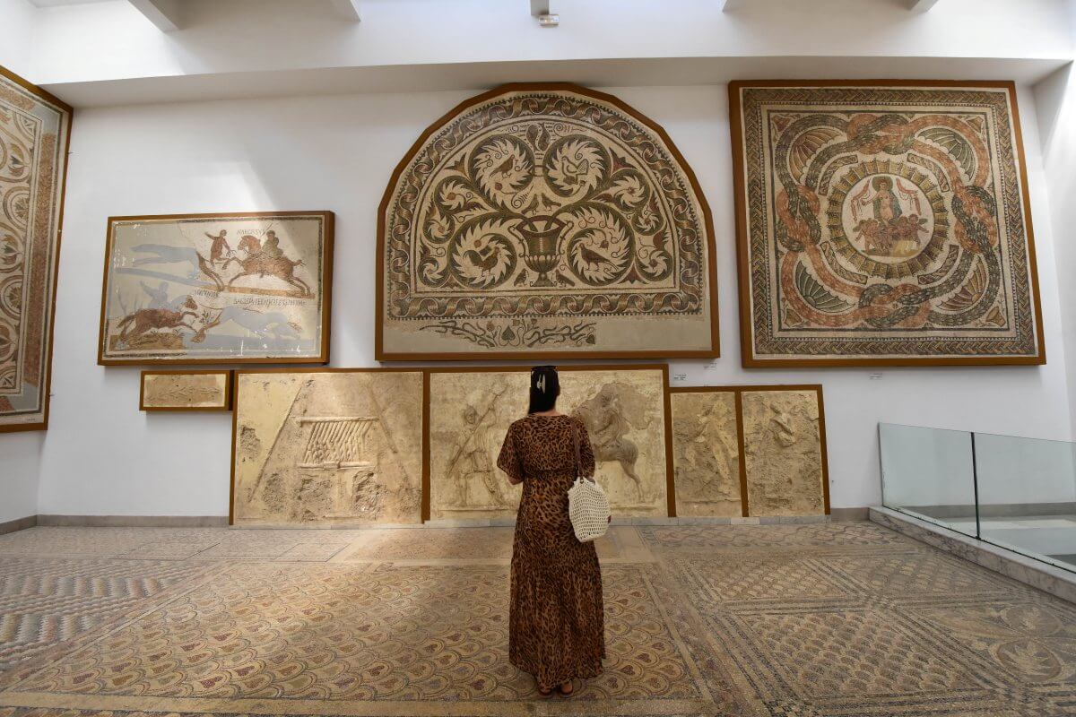 Bardo National Museum Tunis - Carthage Mausoleum Room mosaics