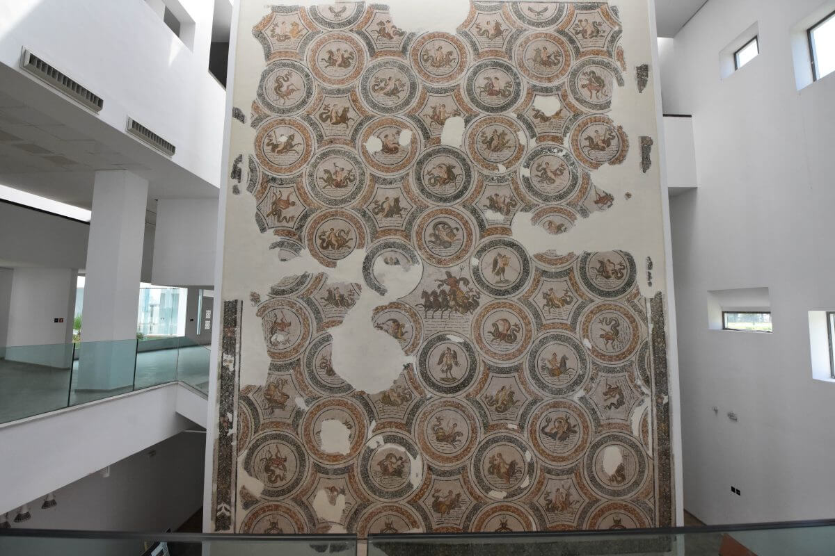 Bardo Museum highlights - Triumph of Neptune mosaic