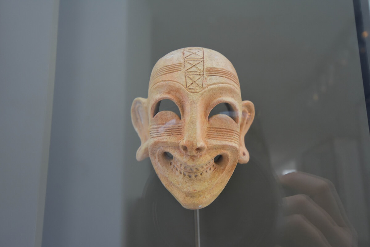Bardo Museum highlights - Punic Grinning mask
