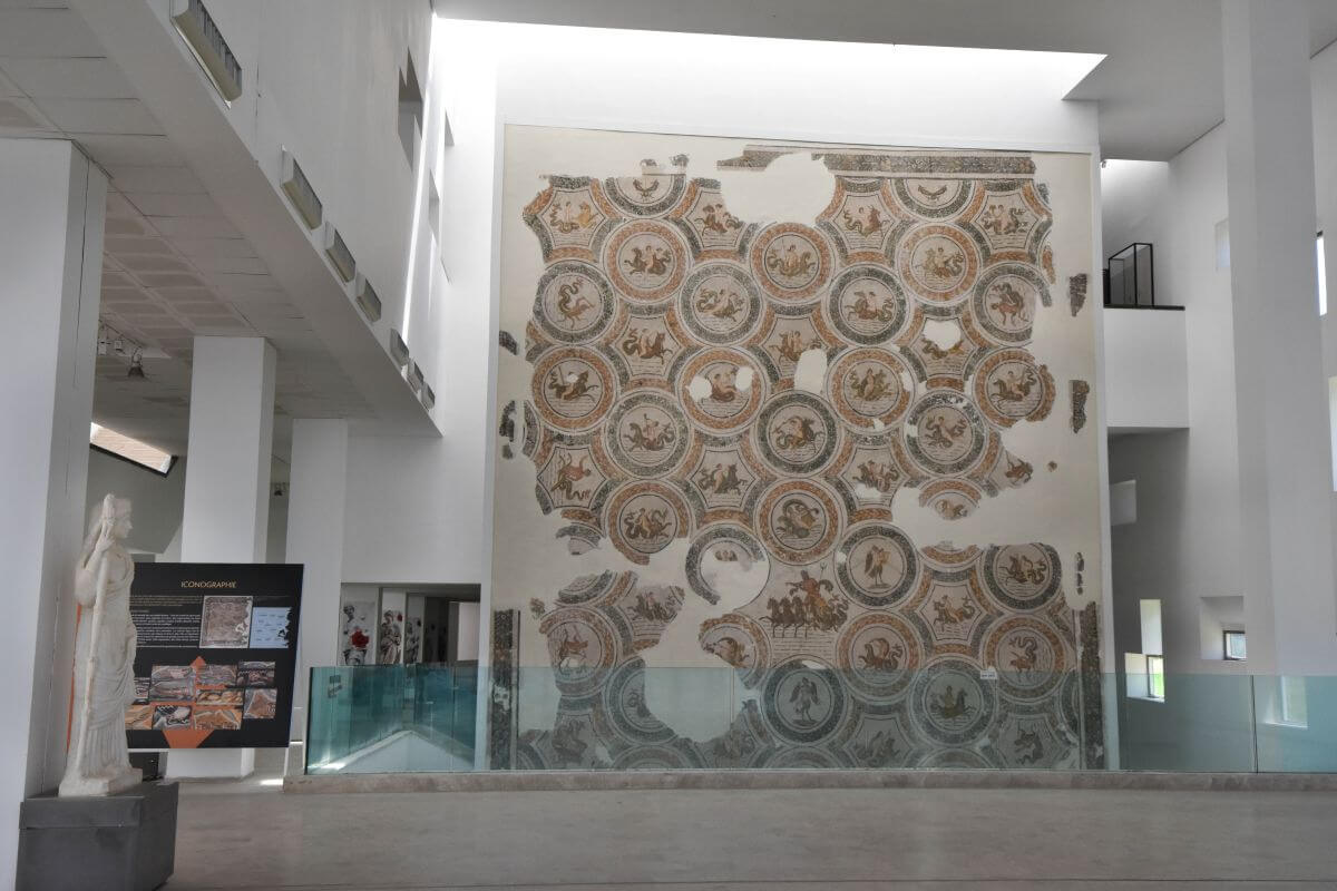 Bardo Museum - Triumph of Neptune mosaic (entrance hall)