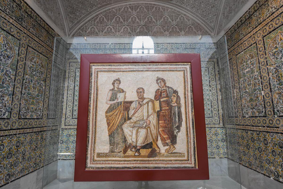 Bardo Museum Tunis highlights - Virgil Mosaic