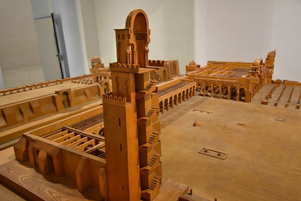 model of the Great Mosque of Kairouan