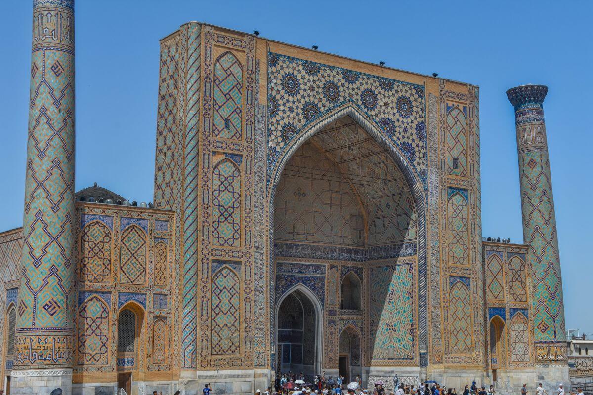 Registan Square Samarkand - Ulugh Beg Madrasa