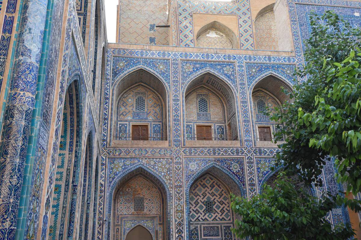 Registan Square - Ulugh Beg Madrasa's former student hujras