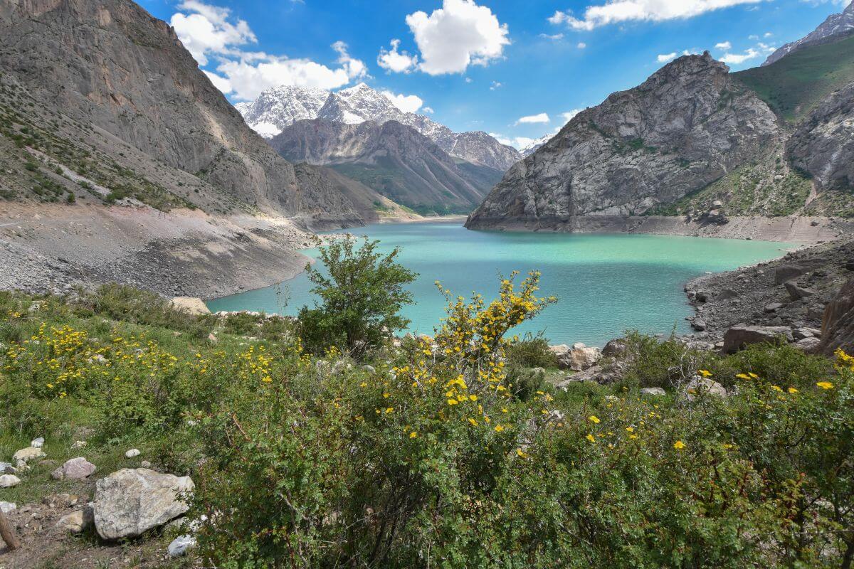 Seven Lakes Tajikistan Fann mountains