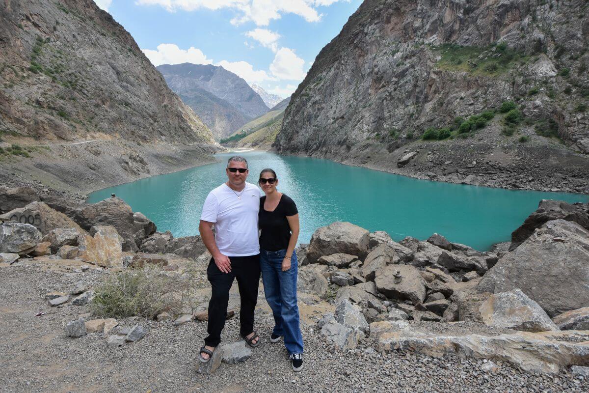 Travel Done Clever - Martina and Andrej exploring the Seven Lakes Tajikistan