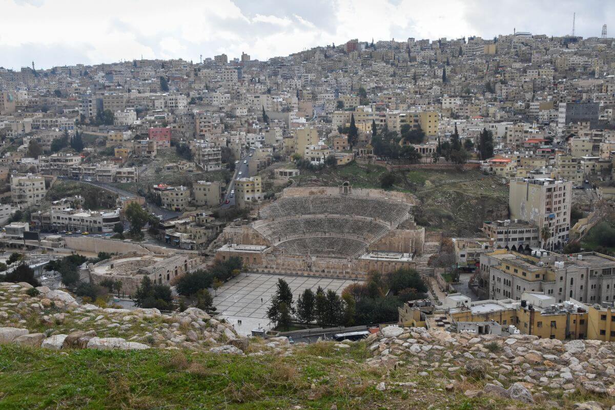 things to do in Amman - Roman Theatre and Forum