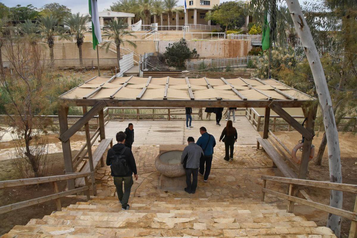 Bethany Beyond the Jordan - Jordan River wooden platform