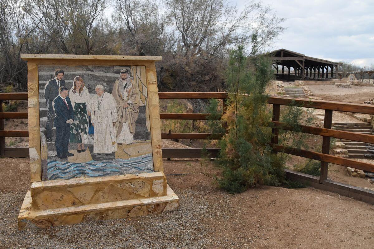 Baptism Site Jordan -recognised by Catholic, Greek Orthodox, Anglican, and Lutheran Churches