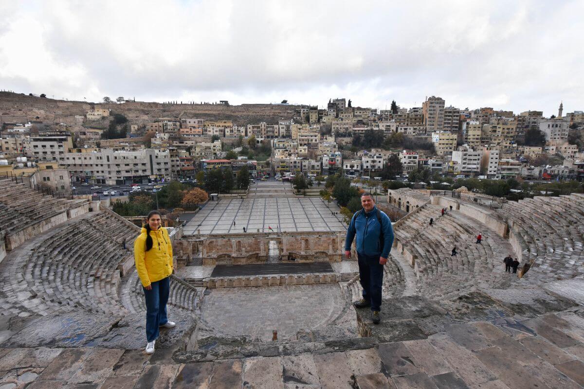 Travel Done Clever - Martina and Andrej in Amman, Jordan