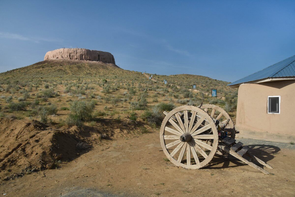 Chilpik - ancient Zoroastrian sky burial site