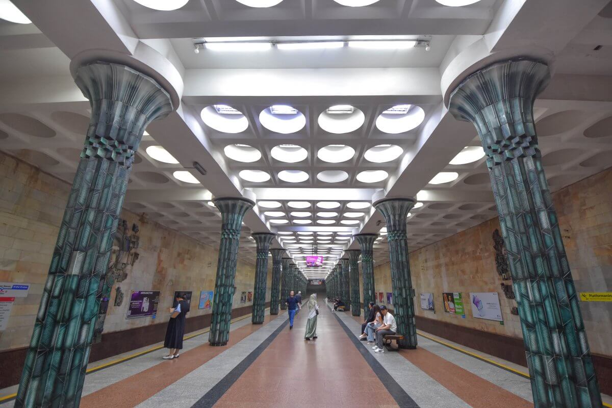 Tashkent metro - G’afur G’ulom station