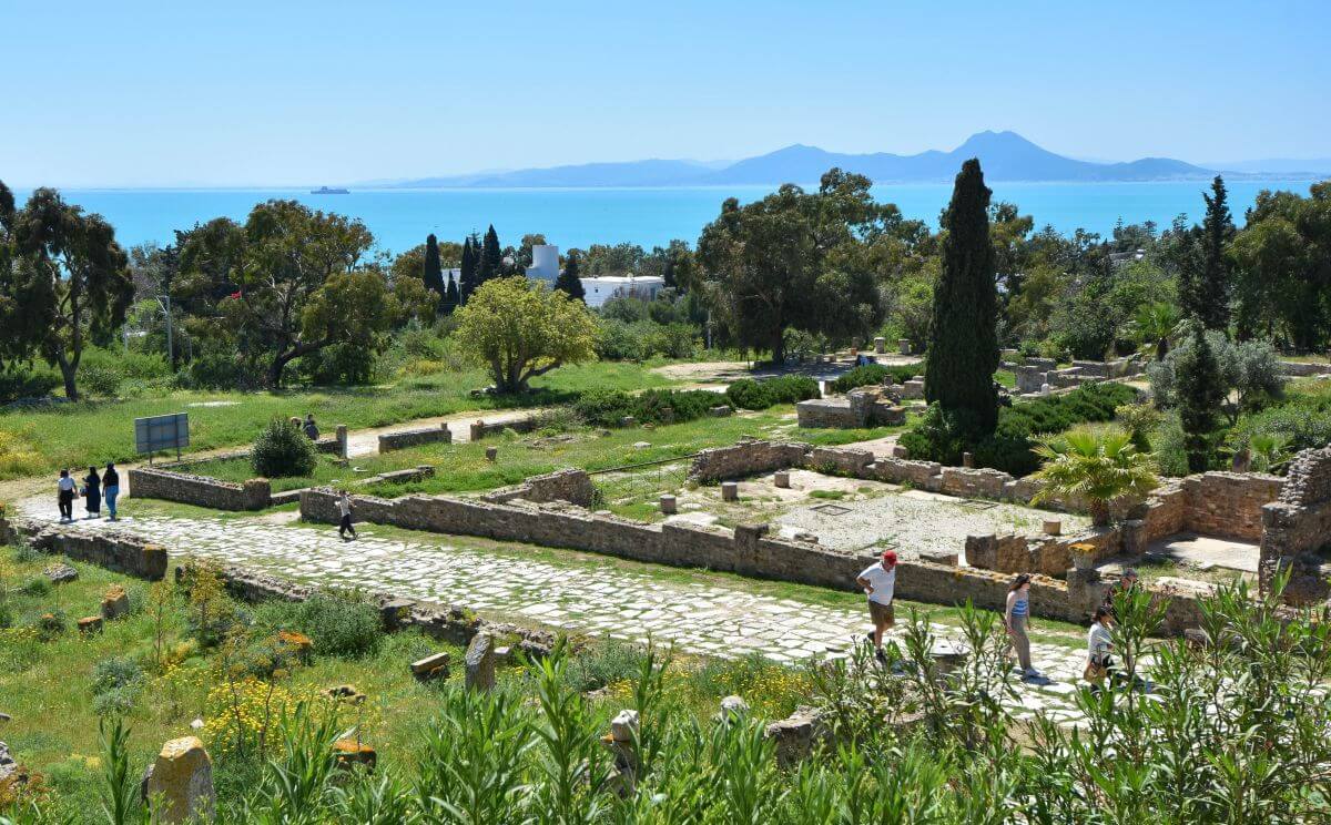 Carthage ruins - Park of the Roman Villas of Carthage