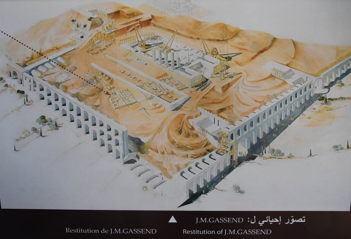 Roman leveling and terracing of Byrsa Hill